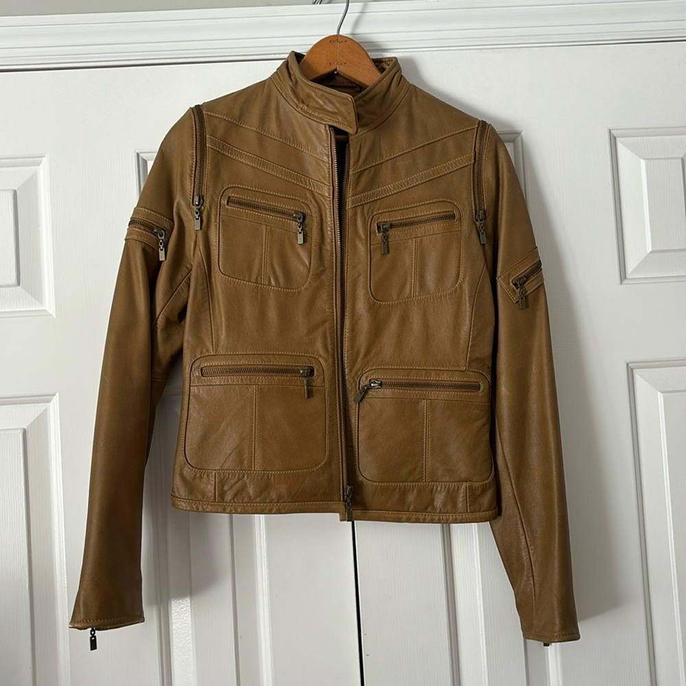 Vintage Leather motorcycle jacket